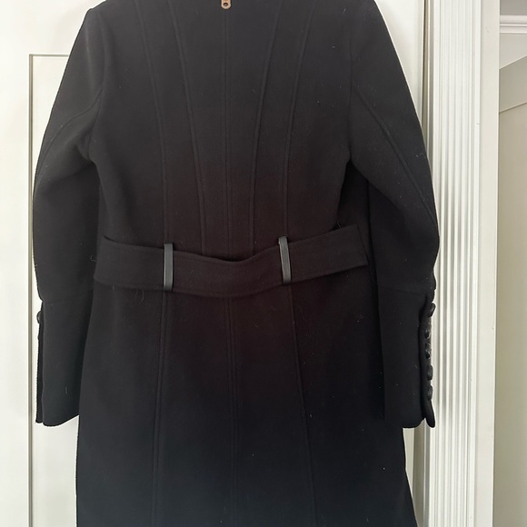 Canadian icon! Mackage “Fran” cable knit collar coat in black US L - Picture 7 of 12